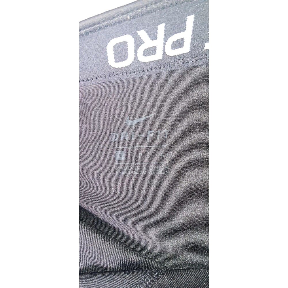 Nike Pro Compression Shorts Womens Small Black Training Running Jogging Gym Yoga - Picture 2 of 8